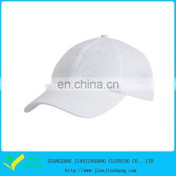 Dri Fit Mesh Moisture Wikcing Golf Sports Hat In White Color