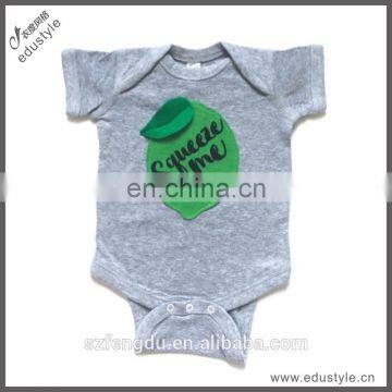 custom new born bamboo cotton baby clothes wholesale