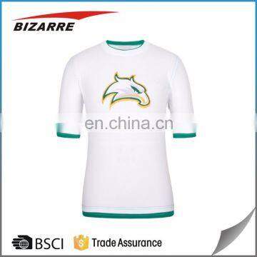 Simple Raglan Sleeve Sport Shirts Sublimation Printing photo-5