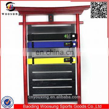 alibaba express china personalized karate belt wooden display