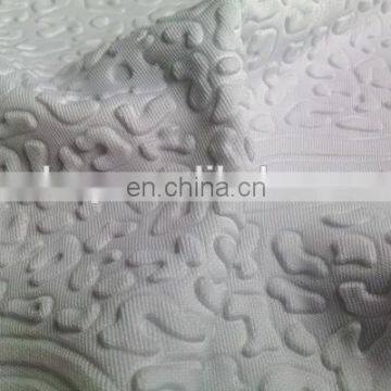 Winfar Knit Textile Hot Sell New Product Polyester 3D Embossed Scuba Fabric for Fashion Clothing photo-4
