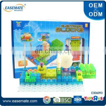 High quality science 120 projects electronic block for kids