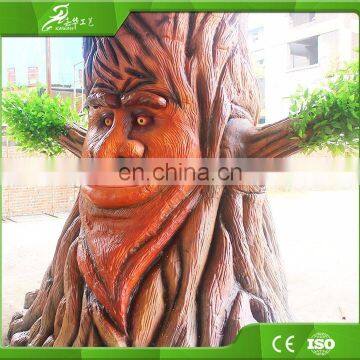 KAWAH Customized Outdoor Artificial Decorative Animatronic Robotic Talking Tree