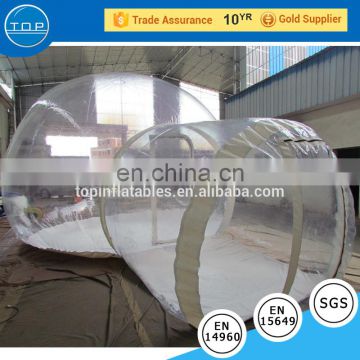 1.0mm Durable PVC Inflatable Transparent Air Dome Bubble Tent For Sale