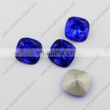 3010 items square shape crystal fancy stones for dress with claw