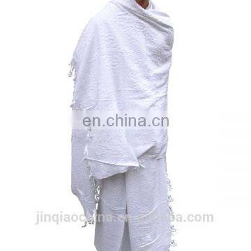 100% cotton white ihram towel