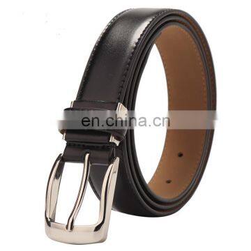 Wholesale Western Style Factory Make Metal Buckle Belts Lady Pu Leather Men Women Belt