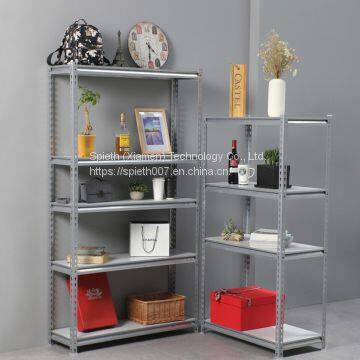 Light Duty Industrial Warehouse Steel Plate Metal Storage Rack