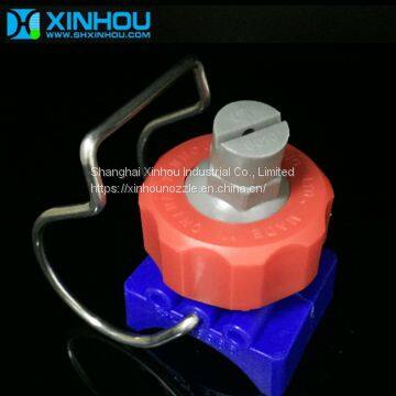 80 degree Powder coating pre-treatment pipe mounting clamp nozzle