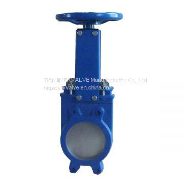 ANSI 150 WAFER KNIFE GATE VALVE WITH SS KNIFE