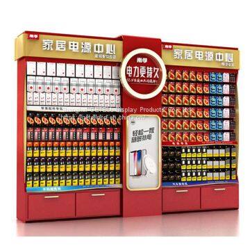 Special structure display rack and high quality battery display stand