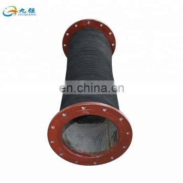 Factory direct sales in Hebei Jingxian large diameter flange hose Flange type steel tube All types of suction hose can be custom