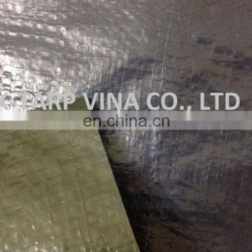 80 GSM OLIVE GREEN/NAVY BLUE TARPAULIN KOREAN STANDARD