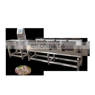 automatic weight sorting /grading machine fo chicken parts / chicken drumstick/ chicken feet