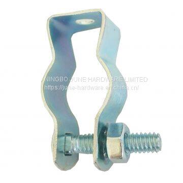 Galvanized steel conduit hanger