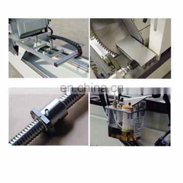 Three Angles Cutting Aluminum Profile CNC Double Head Saw Cutting Machine photo-4