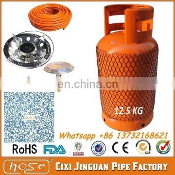 EXPORT NIGERIA KENYA TANZANIA GHANA PORTABLE BUTANE 12.5KG LPG GAS CYLINDER, LPG CYLINDER WITH CAMPING BURNER STOVE FOR COOKING photo-4