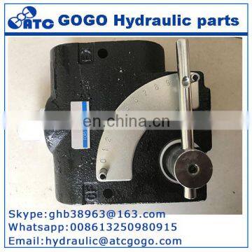 Pressure Compensating Flow Control Valve Hydraulic One Way Check Full Rangevariable Flow Control