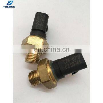 Excavator Hydraulic Press Sensor 274-6718 274-6717 224-4536 Oil Pressure Sensor for Engine
