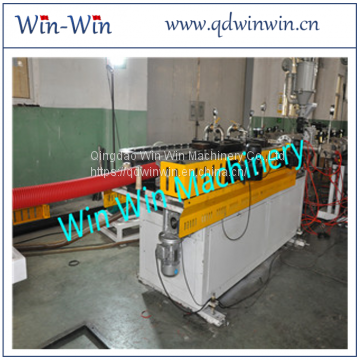 250kg/H 690mm Single Wall Corrugated Pipe Extrusion Line