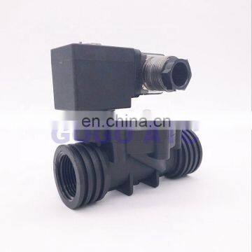 2 Way Plastic Solenoid Valve NBR/EPDM/FKM 1/2" 3/4 1 Inch Orifice 15/20/25mm Normal Close PP-15/20/25 Water Valve 10bar 220V photo-5