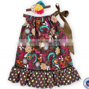 Top Selling Fashion Baby Pillow Case Dresses for Infant Girls Children's Clothing Dresses