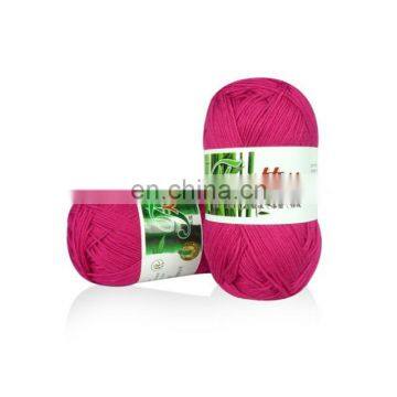 China Oeko Tex Knitting Yarn Manufacturers Wholesale Cotton Bamboo Blended Yarn 50g Balls for Hand Knitting photo-7