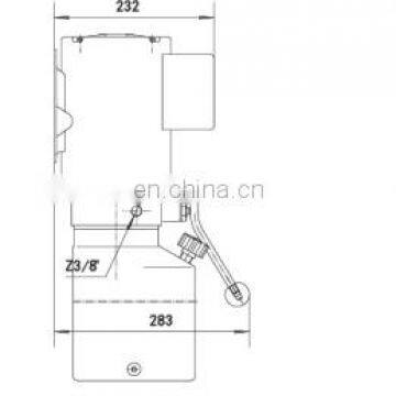 High Quality AC 12v Mini Hydraulic Power Pack Unit Used for Car Lift/farm Tractor photo-2