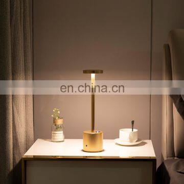 Amazon Hot Sell Indoor Hotel Restaurant Bar KTV Wireless USB Rechargeable Cordless Modern Led Table Lamp photo-6