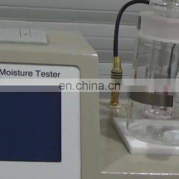 Oil Trace Moisture Tester karl fischer coulometric oil water content tester