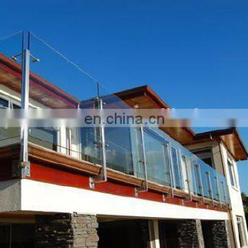 Tempered Glass Frameless Balcony Balustrade Railing System photo-3