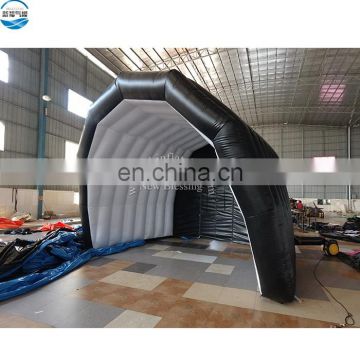 Outdoor large inflatable concert hall event tent, inflatable music party tent with led