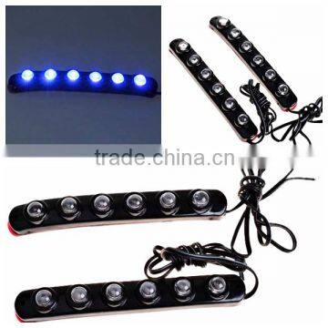 12V 6Leds Flexible Led drl Auto daytime running light