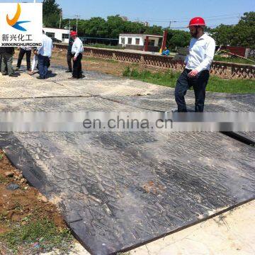 HDPE Temporary Grass Turf Matting Plates Ground Construction Road Protection Mats