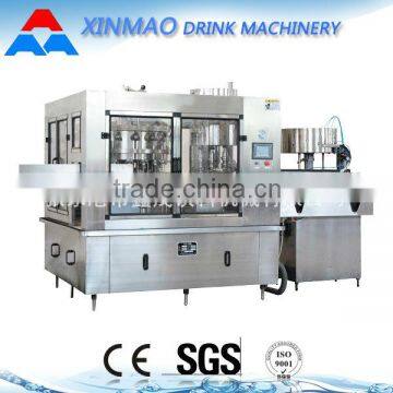 3 in1 automatic bottled carbonated drink filling machine