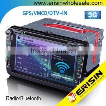 Erisin ES8015V 8 inch Car Stereo Navigation System 3G for Golf 5 6