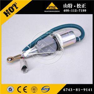 PC300-7 Solenoid Valve 6743-81-9141 photo-2