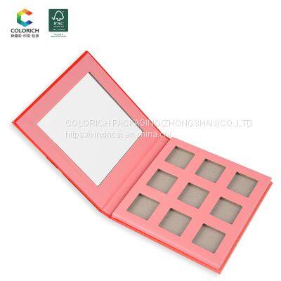Cosmetics Makeup Empty Eyeshadow Palette Custom Eyeshadow Palette Private Label Empty Eyeshadow Palette 26mm Round photo-2