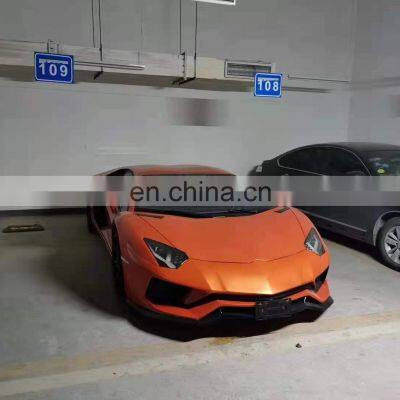 Factory Price Oem Style Carbon Mix Fiberglass Material Front Bumper With Front Lip For Lambor Aventador LP700 LP740
