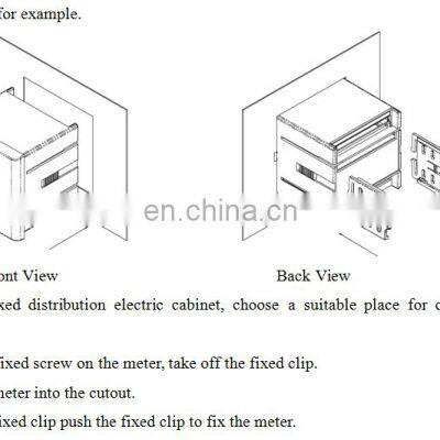 PZ194U-2X4 Voltage Regulator Inverter Small Power Digital Smart Volt Meter photo-4