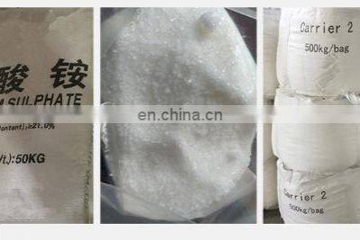 Factory Price Ammonium Sulphate Crystal Nitrogen Fertilizer photo-3