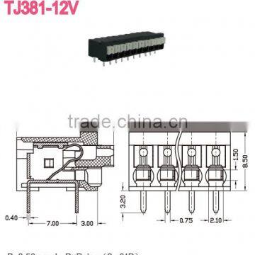 China Wholesale Small PCB Spring Terminal Block for Power Inverters Automation