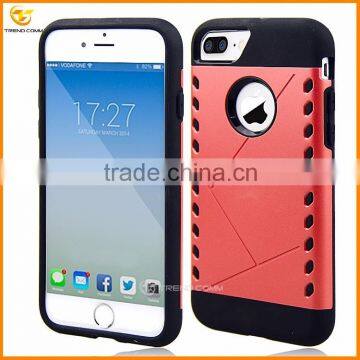 for iphone 7 new arrival 2 in 1 hard back cover case