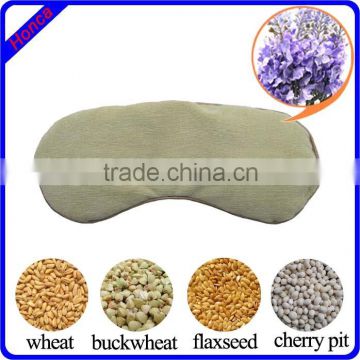 Wheat flex seeds buckwheat cherry stone filled lavender herbal eye pillow mask