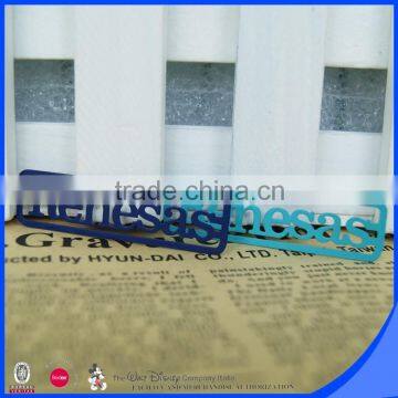 Stainless Steel Letter Characters Paper Bookmark Clip photo-5