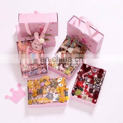 Fashion kids cute cartoon hair accessories hairpins set