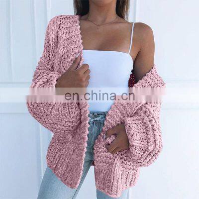 Оптовая продажа на заказ новых кардиганов, теплая кардиган-куртка в стиле морского коня, свободный и повседневный куртка с длинными рукавами photo-3