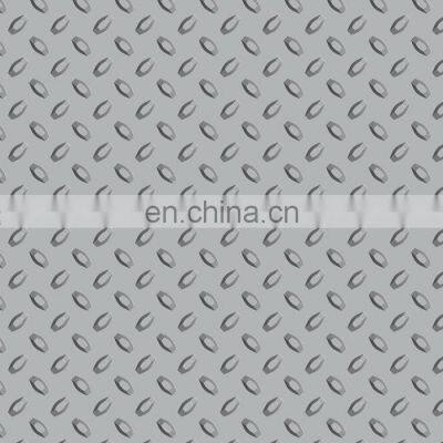 Embossed 8mm stainless steel checker plate prices 304 316L