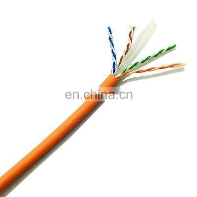 Pass Test Pure Copper 24awg 4pr 305m 1000ft 0.56 Cat 6 Cable Utp Cat6 Indoor lan Cable