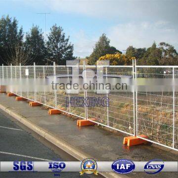 Galvanized Roadway Temporary Security Fence